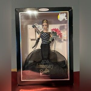Barbie 40th Anniversary Doll in Elegant Black and Pink